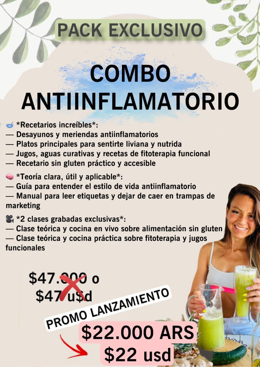 Combo Antiinflamatorio